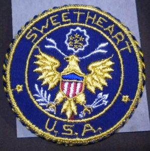 Vintage WWII Army Sweetheart Patch